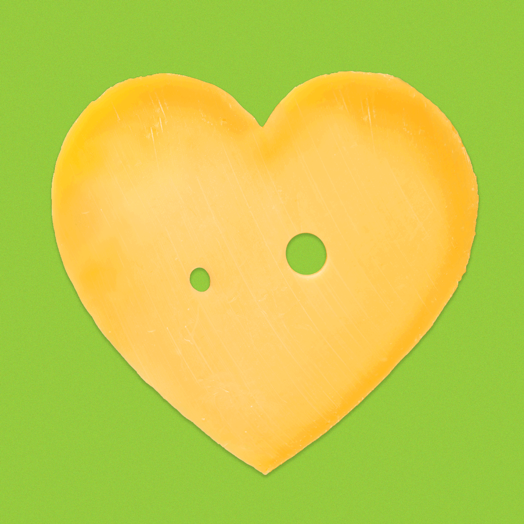 Cheese heart