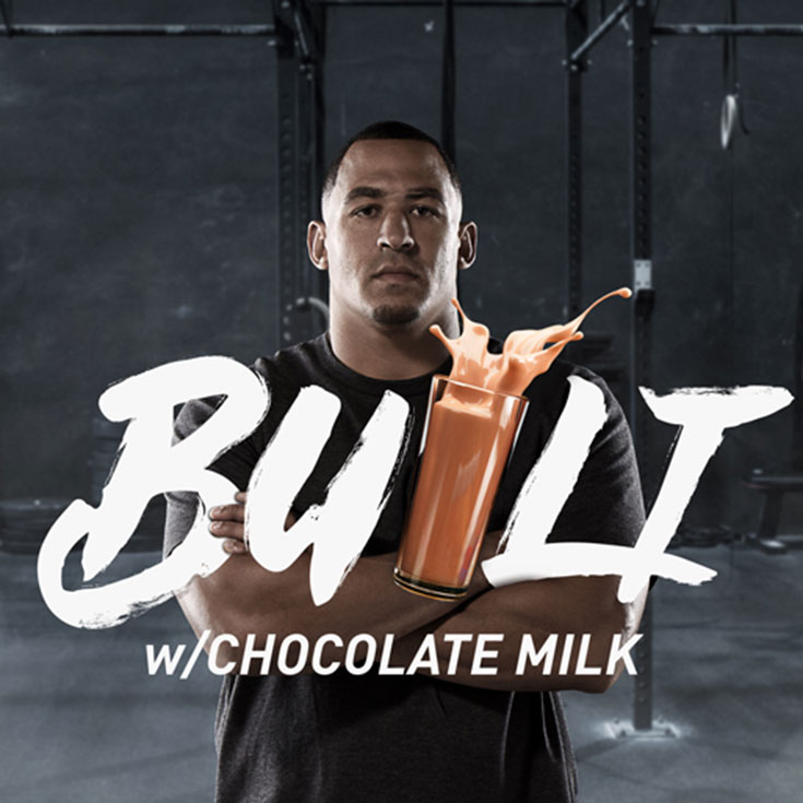 Tyrone Crawford is a Chocolate Milk Believer