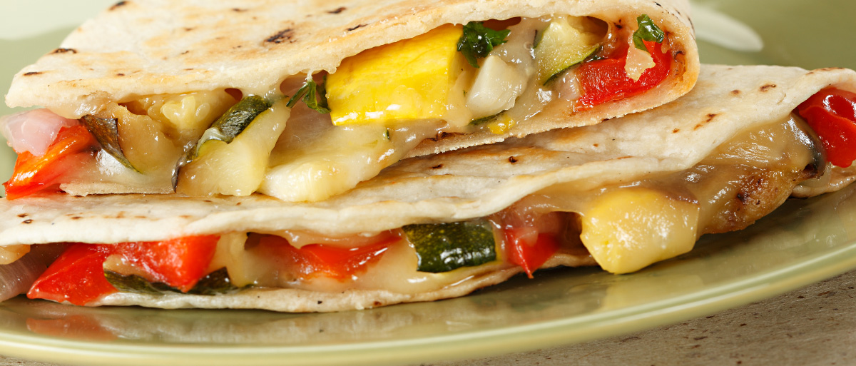 quesadilla with vegetables