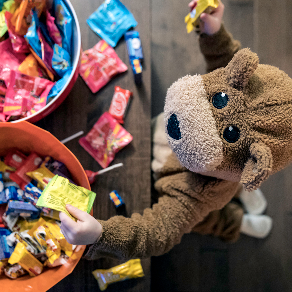 Tackle the Halloween Candy Monster