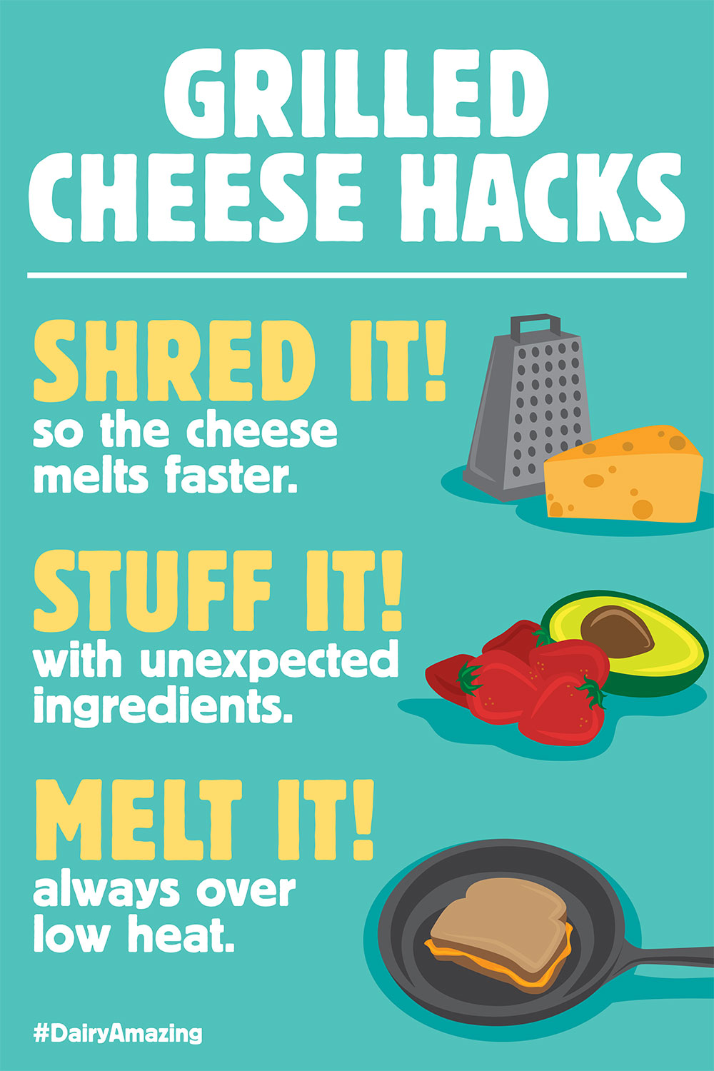 Grilled Cheese Hacks - Dairy MAX