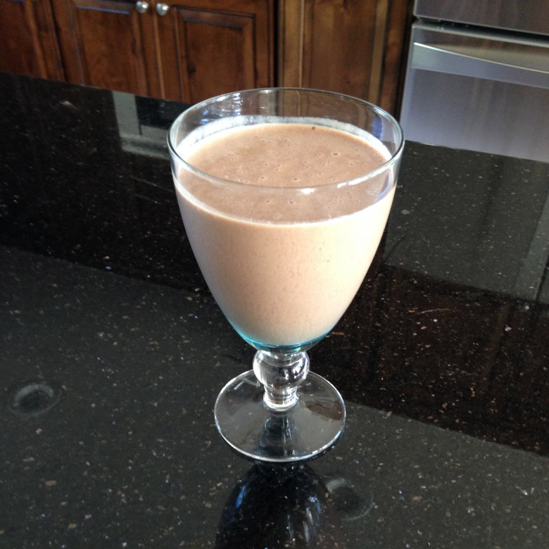 Double Chocolate Delight - Chocolate Smoothie